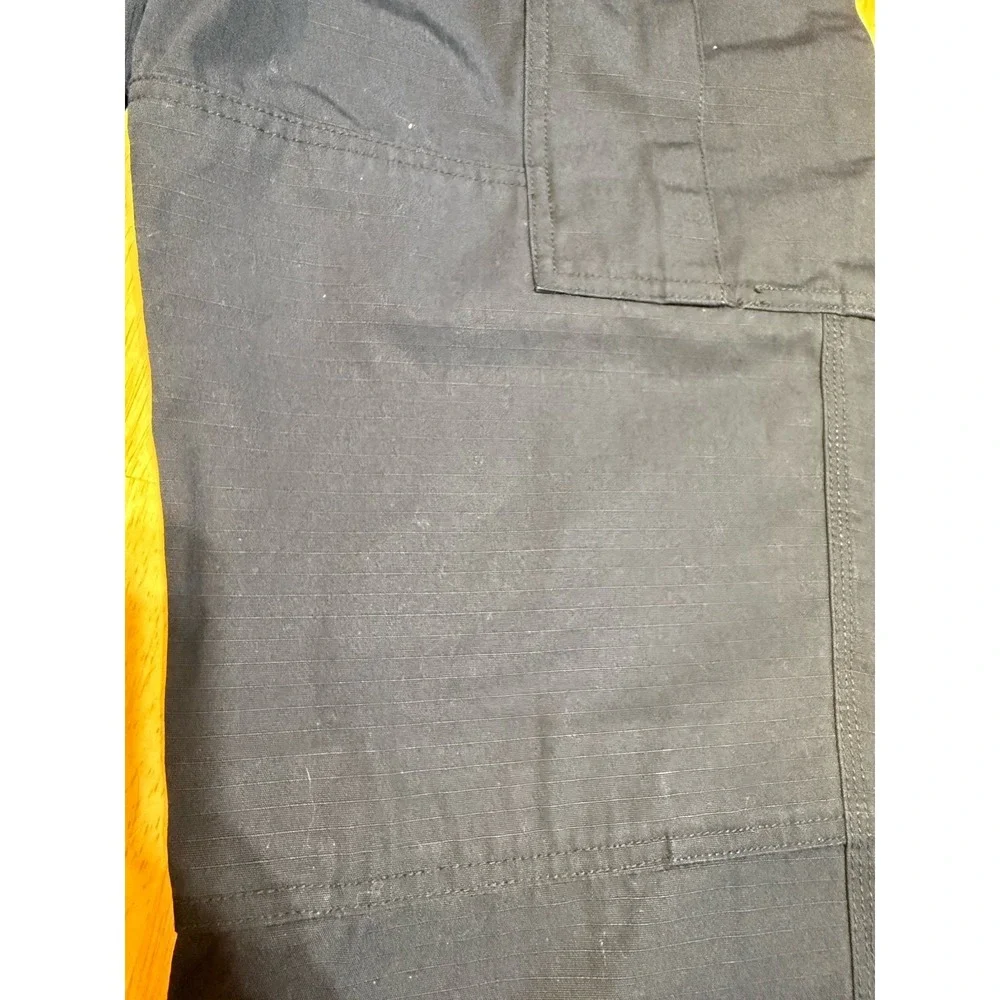 5.11 Tactical Series Mens 28x30 Medium Short Black Ripstop Cargo Duty Work Pants